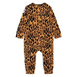 Mini Rodini - Leopard print baby jumpsuit