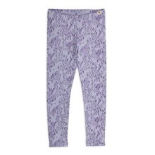 Load image into Gallery viewer, Mini Rodini - Purple Leopard Leggings