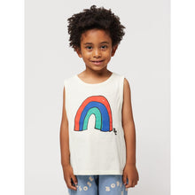 Load image into Gallery viewer, Bobo Choses - Off white vest with rainbow print

