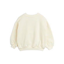 Load image into Gallery viewer, Mini Rodini off white sweatshirt with club muscles print
