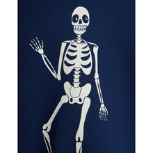 Load image into Gallery viewer, Mini Rodini - Blue Skeleton Sweatshirt