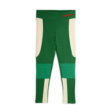 Load image into Gallery viewer, Mini Rodini - Wroom Green Colour Block Leggings