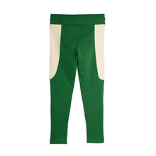 Load image into Gallery viewer, Mini Rodini - Wroom Green Colour Block Leggings