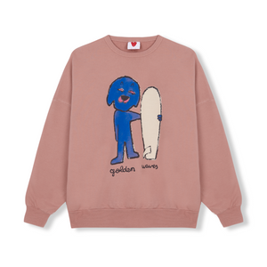 Fresh Dinosaurs - Dog Surfer Sweatshirt