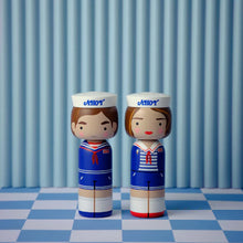 Load image into Gallery viewer, Lucie Kaas - Robin Buckley Kokeshi Doll
