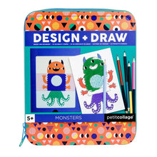 Load image into Gallery viewer, Petit Collage - Design and Draw Monsters