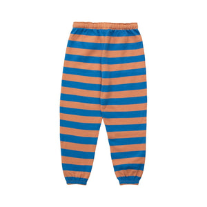 Tinycottons brown and blue stripe sweatpants