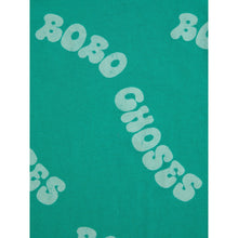 Load image into Gallery viewer, Bobo Choses - Green Wavy Bobo Choses T-shirt