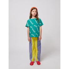Load image into Gallery viewer, Bobo Choses - Green Wavy Bobo Choses T-shirt