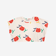 Load image into Gallery viewer, Bobo Choses - Smiling Cropped T-shirt