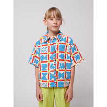 Load image into Gallery viewer, Bobo Choses - Geometric Woven Blouse