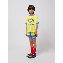 Load image into Gallery viewer, Bobo Choses - Blue Colour Block Shorts