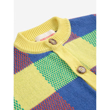 Load image into Gallery viewer, Bobo Choses - Multicolour Vichy Cardigan