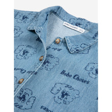 Load image into Gallery viewer, Bobo Choses - Pickle The Dog Denim Shirt