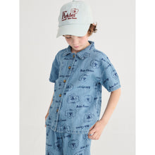 Load image into Gallery viewer, Bobo Choses - Pickle The Dog Denim Shirt
