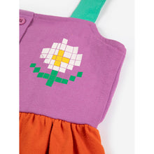 Load image into Gallery viewer, Bobo Choses - Pixel Daisy Colour Block Dress
