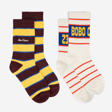 Load image into Gallery viewer, Bobo Choses - 2 Pack of Striped Socks