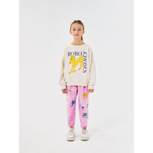 Load image into Gallery viewer, Bobo Choses off white sweatshirt with yellow horse print
