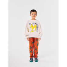 Load image into Gallery viewer, Bobo Choses off white sweatshirt with yellow horse print