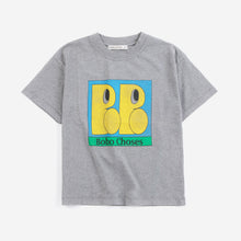 Load image into Gallery viewer, Bobo Choses - Booo Grey T-shirt