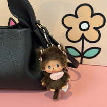 Load image into Gallery viewer, Monchichi - Big Head Girl Keychain