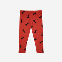Load image into Gallery viewer, Bobo Choses - red baby leggings with all over ant print
