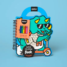 Load image into Gallery viewer, OMY - Dino Colouring and Sticker Book