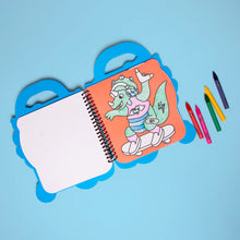 Load image into Gallery viewer, OMY - Dino Colouring and Sticker Book