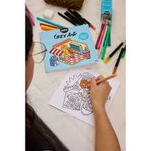 Load image into Gallery viewer, OMY - Supermarket Cozy Colouring Book