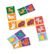 Load image into Gallery viewer, Djeco - Wooden Animal Dominoes