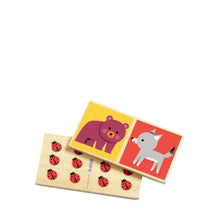 Load image into Gallery viewer, Djeco - Wooden Animal Dominoes