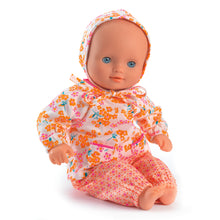 Load image into Gallery viewer, Pomea Dolls by Djeco - Dolls Outfit in Coral Floral
