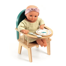 Load image into Gallery viewer, Pomea Dolls by Djeco - High Chair