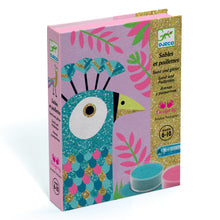 Load image into Gallery viewer, Djeco - Dazzling Birds Sand and Glitter Kit
