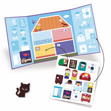 Load image into Gallery viewer, Djeco - Reusable Sticker House Scene