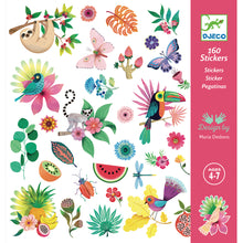 Load image into Gallery viewer, Djeco - Paradise Set of 160 Stickers
