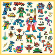 Load image into Gallery viewer, Djeco - Robots Set of 160 Stickers
