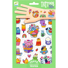 Load image into Gallery viewer, Djeco - Temporary Tattoos in Sweet Mimi