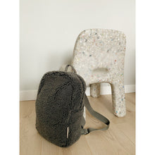Load image into Gallery viewer, Studio Noos - Dark Grey Teddy Mini Backpack