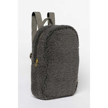 Load image into Gallery viewer, Studio Noos - Dark Grey Teddy Mini Backpack