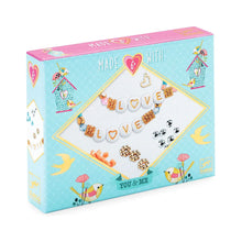 Load image into Gallery viewer, Djeco - Bracelet Craft Kit in Love Letters