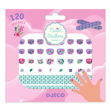 Load image into Gallery viewer, Djeco - Flower Nail Stickers
