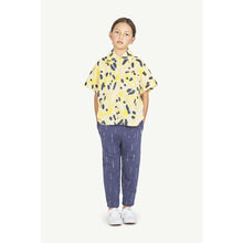 Load image into Gallery viewer, The Animals Observatory - Navy blue trousers with white paint pattern