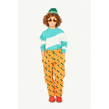 Load image into Gallery viewer, The Animals Observatory - orange trousers with all over yellow and black geometric print