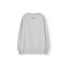 Load image into Gallery viewer, The Animals Observatory - Grey Cartoon Bear Sweatshirt