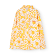 Load image into Gallery viewer, The Animals Observatory - Yellow Flower Wolf Shirt