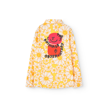 Load image into Gallery viewer, The Animals Observatory - Yellow Flower Wolf Shirt