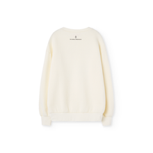 Load image into Gallery viewer, The Animals Observatory cream sweatshirt with illustrative sheep print from the new FW24 collection.