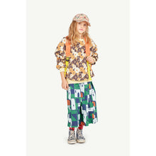 Load image into Gallery viewer, The Animals Observatory - Bear Sweatshirt in Brown Flowers