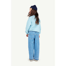 Load image into Gallery viewer, The Animals Observatory - Bear Sweatshirt in Blue Holidays